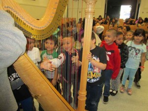 Kids Harp Workshop by The Debussy Trio